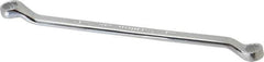 Proto - 8mm x 9mm 12 Point Offset Box Wrench - Double End, 6-3/4" OAL, Steel, Polished Finish, 7.5° Offset - Best Tool & Supply