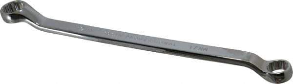 Proto - 17mm x 19mm 12 Point Offset Box Wrench - Double End, 11-5/16" OAL, Steel, Polished Finish, 7.5° Offset - Best Tool & Supply