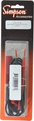 Simpson Electric - Electrical Test Equipment Probe Set - Use with Analog Multimeters - Best Tool & Supply