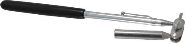 General - 8-3/4" Long Magnetic Retrieving Tool - 2 Lb Max Pull, 1/4" Head Diam, Nickel Plated Steel - Best Tool & Supply