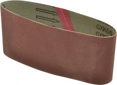 Tru-Maxx - 3-1/2" Wide x 15-1/2" OAL, 320 Grit, Aluminum Oxide Abrasive Belt - Aluminum Oxide, Extra Fine, Coated - Best Tool & Supply