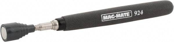 Mag-Mate - 32" Long Magnetic Retrieving Tool - 7 Lb Max Pull, 6-1/2" Collapsed Length, 5/8" Head Diam - Best Tool & Supply