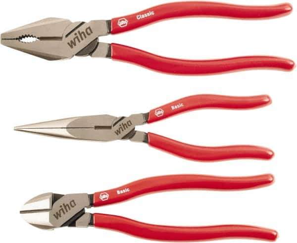 Wiha - 3 Piece Cutting Plier Set - Comes in Box - Best Tool & Supply