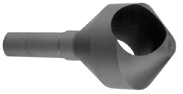 Weldon - 17/64" Head Diam, 1/4" Shank Diam, 82° High Speed Steel Countersink - Best Tool & Supply