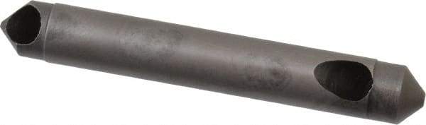 Weldon - 1/4" Shank Diam, 90° High Speed Steel Countersink - Bright Finish, 1-3/4" OAL, Double End, Straight Shank, Right Hand Cut - Best Tool & Supply