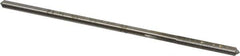 Made in USA - 1/8" High Speed Steel 4 Flute Chucking Reamer - Straight Flute, 0.119" Straight Shank, 7/8" Flute Length, 3-1/2" OAL - Best Tool & Supply