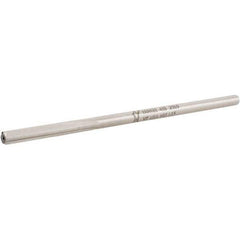 Made in USA - 1/4" High Speed Steel 6 Flute Chucking Reamer - Straight Flute, 0.2405" Straight Shank, 1-1/2" Flute Length, 6" OAL - Best Tool & Supply