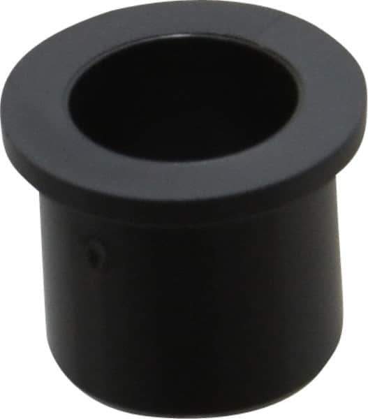 Igus - 3/8" Inside x 1/2" Outside Diam, Thermoplastic Sleeve Bearing - 5/8" Outside Diam, 1/16" Flange Thickness, 1/2" OAL - Best Tool & Supply