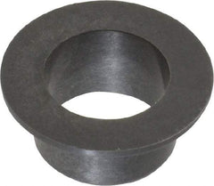 Igus - 1/2" Inside x 19/32" Outside Diam, Thermoplastic Sleeve Bearing - 7/8" Outside Diam, 0.046" Flange Thickness, 3/8" OAL - Best Tool & Supply