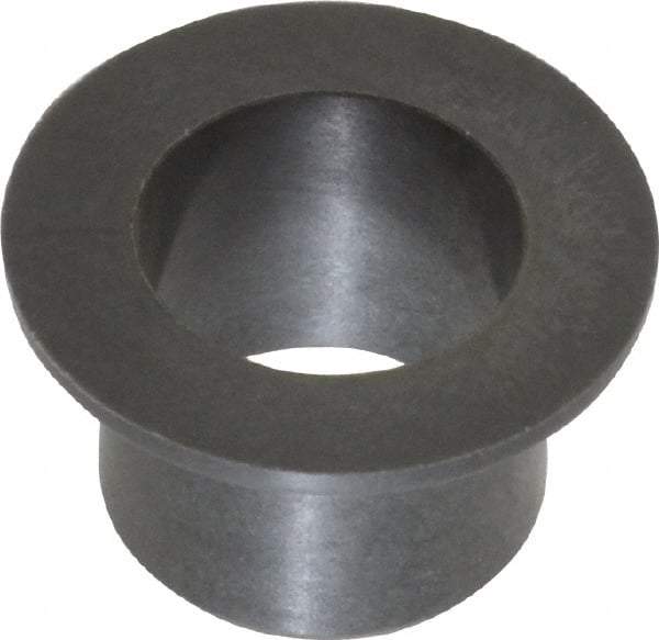 Igus - 1/2" Inside x 19/32" Outside Diam, Thermoplastic Sleeve Bearing - 7/8" Outside Diam, 0.046" Flange Thickness, 1/2" OAL - Best Tool & Supply