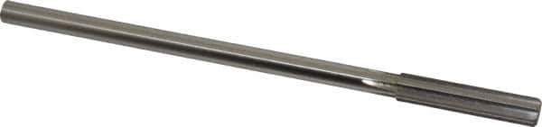 Interstate - 3/8" High Speed Steel Chucking Reamer - Straight Flute, 0.3105" Straight Shank, 1-3/4" Flute Length, 7" OAL - Best Tool & Supply