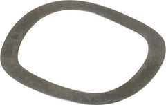 Gardner Spring - 0.719" ID x 0.925" OD, Grade 1074 Steel Wave Disc Spring - 0.01" Thick, 0.066" Overall Height, 0.033" Deflection, 7.5 Lb at Deflection - Best Tool & Supply