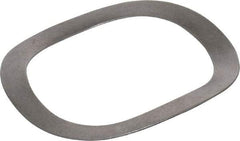Gardner Spring - 2.057" ID x 2.645" OD, Grade 1074 Steel Wave Disc Spring - 0.028" Thick, 0.184" Overall Height, 0.09" Deflection, 57 Lb at Deflection - Best Tool & Supply