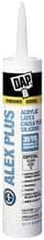 DAP - 10.1 oz Cartridge Clear Acrylic & Latex Caulk - -20 to 180°F Operating Temp, 30 min Tack Free Dry Time - Best Tool & Supply