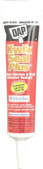 DAP - 5.5 oz Tube White Acrylic & Latex Caulk - -30 to 180°F Operating Temp, 30 min Tack Free Dry Time - Best Tool & Supply