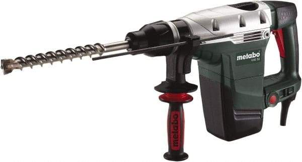 Metabo - 120 Volt 1-3/4" SDS Max Chuck Electric Hammer Drill - 0 to 2,840 BPM, 0 to 450 RPM, Reversible - Best Tool & Supply