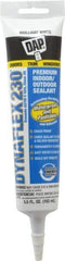 DAP - 5.5 oz Tube White Acrylic & Latex Caulk - -30 to 180°F Operating Temp, 30 min Tack Free Dry Time - Best Tool & Supply