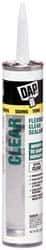 DAP - 10.1 oz Cartridge Clear Butyl Rubber Caulk - -30 to 200°F Operating Temp, 10 min Tack Free Dry Time - Best Tool & Supply