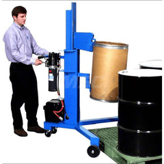 Drum Mover & Palletizer: (1) 55 gal Drum, 1,000 lb Capacity 49″ Wide, 43″ Deep, 71″ High