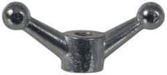 Value Collection - 1/2-13 UNC, Zinc Plated, Iron Standard Wing Nut - Grade 32510, 4-1/2" Wing Span, 1-7/8" Wing Span, 1-1/8" Base Diam - Best Tool & Supply