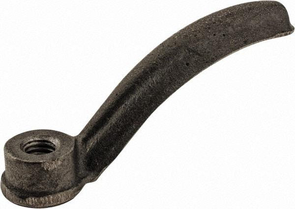 Value Collection - 7/16-14, #3, Ductile Iron Adjustable Clamping Handle Nut - 1" Flange OD - Best Tool & Supply