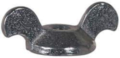 Value Collection - 1/4-20 UNC, Zinc Plated, Steel Standard Wing Nut - Grade 1015-1025, 1-1/2" Wing Span, 0.56" Wing Span, 7/8" Base Diam - Best Tool & Supply