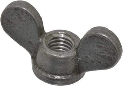 Value Collection - 3/8-16 UNC, Uncoated, Steel Standard Wing Nut - Grade 1015-1025, 1-5/8" Wing Span, 7/8" Wing Span, 11/16" Base Diam - Best Tool & Supply