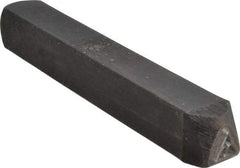 Made in USA - 3/16 Inch Character Size, 20 within a Triangle, Code Stamp - Steel - Best Tool & Supply