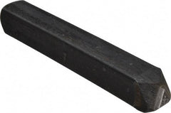 Made in USA - 3/16 Inch Character Size, 39 within a Triangle, Code Stamp - Steel - Best Tool & Supply