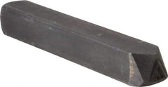 Made in USA - 3/16 Inch Character Size, 55 within a Triangle, Code Stamp - Steel - Best Tool & Supply