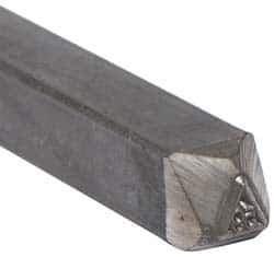 Made in USA - 3/16 Inch Character Size, 59 within a Triangle, Code Stamp - Steel - Best Tool & Supply