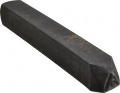 Made in USA - 3/16 Inch Character Size, 9 within a Triangle, Code Stamp - Steel - Best Tool & Supply