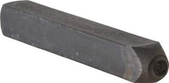 Made in USA - 3/16 Inch Character Size, 48 within a Circle, Code Stamp - Steel - Best Tool & Supply