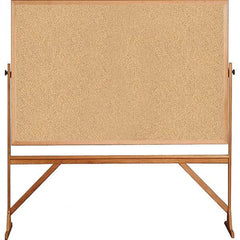 Ghent - Cork Bulletin Boards Style: Reversible Bulletin Board Color: Natural Cork - Best Tool & Supply