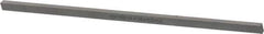 Interstate - M2 High Speed Steel Square Tool Bit Blank - 1/4" Wide x 1/4" High x 8" OAL, Ground - Exact Industrial Supply