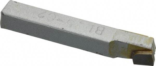 Interstate - 5/16 x 5/16" Shank, Lead Angle Turning Single Point Tool Bit - BL-5, Grade C2 - Exact Industrial Supply