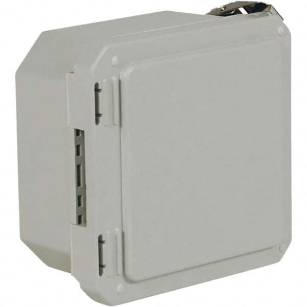 Wiegmann - NEMA 4X Fiberglass Standard Enclosure with Continuous Hinge Cover - Best Tool & Supply