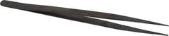 Value Collection - 6-13/32" OAL Diamond Tweezers - Medium Point - Best Tool & Supply