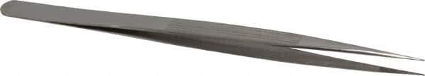 Value Collection - 6-5/16" OAL Diamond Tweezers - Fine Point - Best Tool & Supply