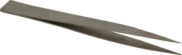 Value Collection - 4-7/16" OAL Assembly Tweezers - Thin, Fine Point - Best Tool & Supply