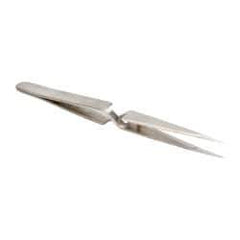 Value Collection - 4-3/4" OAL N1 Reverse Action Tweezers - Fine Point - Best Tool & Supply