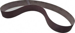 3M - 2" Wide x 48" OAL, 80 Grit, Aluminum Oxide Abrasive Belt - Aluminum Oxide, Medium, Coated, X Weighted Cloth Backing, Series 341D - Best Tool & Supply