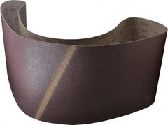 3M - 10" Wide x 70-1/2" OAL, 60 Grit, Aluminum Oxide Abrasive Belt - Aluminum Oxide, Medium, Coated, X Weighted Cloth Backing, Series 341D - Best Tool & Supply