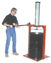 Made in USA - Air Powered Compactor - 2,600 Lb (100 psi) & 3,900 Lb (150 psi), 76" High x 36" Wide x 27" Deep - Best Tool & Supply