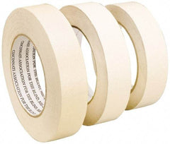 Ability One - 2" Wide x 60 Yd Long White Paper Masking Tape - 5.4 mil Thick - Best Tool & Supply