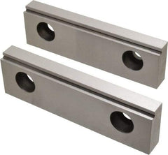 Value Collection - 6" Wide x 1-3/4" High x 18mm Thick, Step Vise Jaw - Steel, Fixed Jaw - Best Tool & Supply
