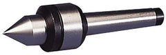 Value Collection - MT3 Taper Shank, Live Center - 2,000 Max RPM, 32mm Point Diam, 175mm Point Length, 500 Lb Max Workpc, Standard Point - Best Tool & Supply