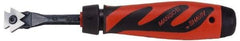Shaviv - 4 Piece, Carbide Blade, Hand Deburring Tool Set - D Blade Holder, For Flat Surface - Best Tool & Supply