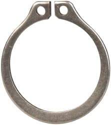 Thomson Industries - 0.035" Wide, Stainless Steel 3/8" External Retaining Ring - For Use with Linear Bearing SUPER-6 - Best Tool & Supply