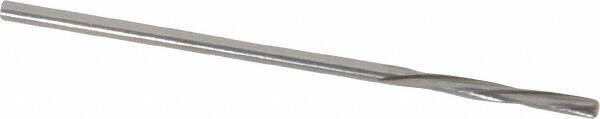 Magafor - 1.3691mm Solid Carbide 4 Flute Chucking Reamer - Spiral Flute, 0.0539" Straight Shank, 25/64" Flute Length, 1-9/16" OAL - Best Tool & Supply